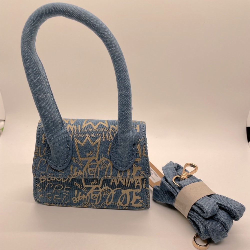 Graffiti crossbody bag